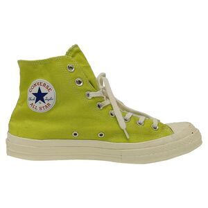Comme des Garçons Play x Converse Chuck 70 High-Top Sneakers in Green Canvas